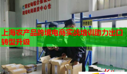 上海農(nóng)產(chǎn)品跨境電商實(shí)戰(zhàn)培訓(xùn)助力出口轉(zhuǎn)型升級