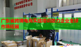 廣東省跨境電商實(shí)戰(zhàn)培訓(xùn)助力企業(yè)全球市場拓展