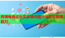 跨境電商企業(yè)實(shí)戰(zhàn)培訓(xùn)提升運(yùn)營與管理能力