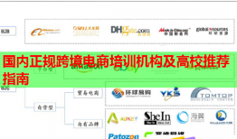國內正規(guī)跨境電商培訓機構及高校推薦指南