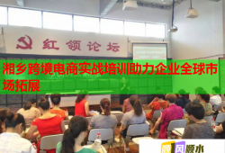 湘鄉(xiāng)跨境電商實(shí)戰(zhàn)培訓(xùn)助力企業(yè)全球市場(chǎng)拓展