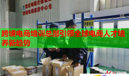 跨境電商培訓(xùn)總部引領(lǐng)全球電商人才培養(yǎng)新趨勢