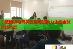 寧波跨境電商實戰(zhàn)培訓班助力企業(yè)全球市場拓展