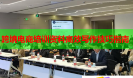 跨境電商培訓(xùn)資料高效寫作技巧指南