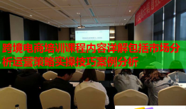跨境電商培訓(xùn)課程內(nèi)容詳解包括市場分析運(yùn)營策略實操技巧案例分析