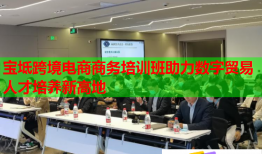 寶坻跨境電商商務培訓班助力數(shù)字貿易人才培養(yǎng)新高地