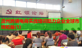 溫州跨境電商實(shí)戰(zhàn)培訓(xùn)助力企業(yè)全球市場拓展(1)