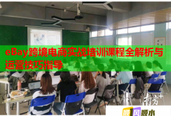 eBay跨境電商實戰(zhàn)培訓(xùn)課程全解析與運營技巧指導(dǎo)