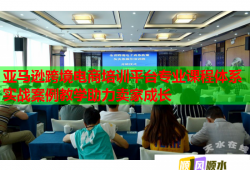 亞馬遜跨境電商培訓(xùn)平臺(tái)專業(yè)課程體系實(shí)戰(zhàn)案例教學(xué)助力賣家成長(zhǎng)