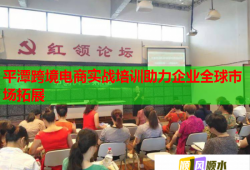 平潭跨境電商實(shí)戰(zhàn)培訓(xùn)助力企業(yè)全球市場拓展