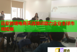 遠(yuǎn)安跨境電商實(shí)戰(zhàn)培訓(xùn)助力企業(yè)全球市場(chǎng)拓展