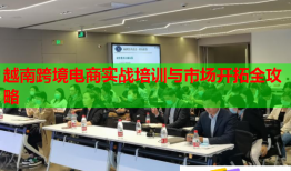 越南跨境電商實(shí)戰(zhàn)培訓(xùn)與市場(chǎng)開拓全攻略