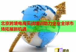 北京跨境電商實戰(zhàn)培訓助力企業(yè)全球市場拓展新機遇