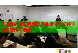 跨境電商培訓(xùn)完成時(shí)間全面解析助你快速掌握所需時(shí)長(zhǎng)